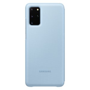 Samsung Original LED View Cover Klapphülle Blau für das Galaxy S20 Plus