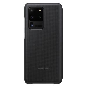 Samsung Original LED View Cover Klapphülle Schwarz für das Galaxy S20 Ultra