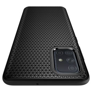 Spigen Liquid Air™ Case Schwarz für das Samsung Galaxy A71