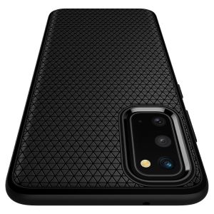 Spigen Liquid Air™ Case Schwarz für das Samsung Galaxy S20