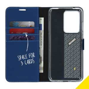Accezz Wallet TPU Klapphülle Blau für das Samsung Galaxy S20 Ultra