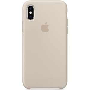 Apple Silikon-Case Stone für das iPhone Xs / X