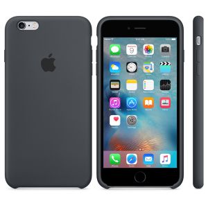 Apple Silikon-Case Grau für das iPhone 6(s) Plus
