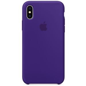 Apple Silikon-Case Ultra Violet für das iPhone X