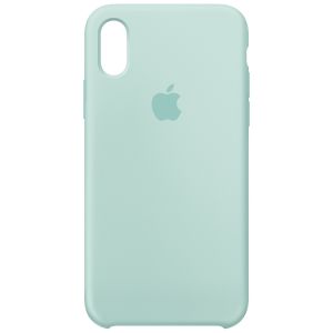 Apple Silikon-Case Marine Green für das iPhone X
