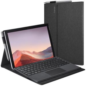 Spigen Stand Folio Klapphülle Grau für das Microsoft Surface Pro 7 / Pro 6