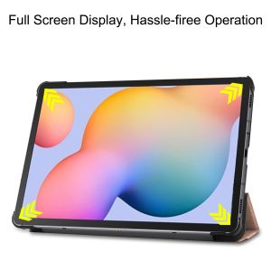 Stand Tablet Klapphülle Roségold Samsung Galaxy Tab S6 Lite / Tab S6 Lite (2022)