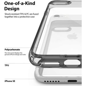 Ringke Fusion Case Schwarz für das iPhone SE (2022 / 2020) / 8 / 7