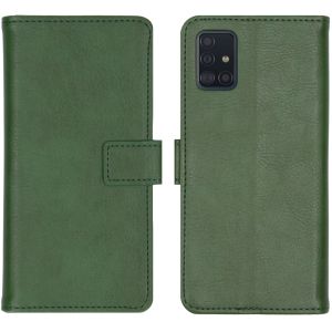 iMoshion Luxuriöse Klapphülle Grün für das Samsung Galaxy A51