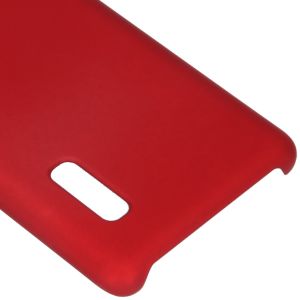 Unifarbene Hardcase-Hülle Rot Oppo Find X2 Pro