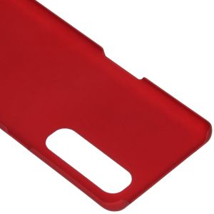 Unifarbene Hardcase-Hülle Rot Oppo Find X2 Pro