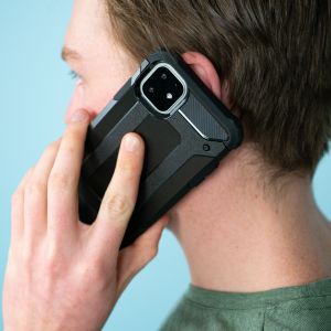 iMoshion Rugged Xtreme Case Schwarz für das Motorola One Zoom