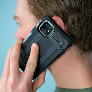 iMoshion Rugged Xtreme Case Dunkelblau für das Samsung Galaxy A20e