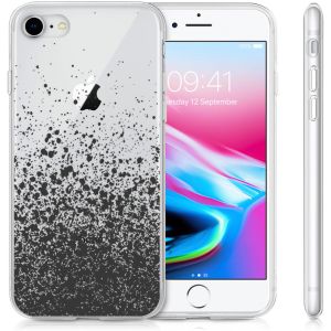 iMoshion Design Hülle iPhone SE (2022 / 2020) / 8 / 7 / 6s- Spritzer