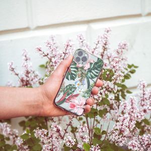 iMoshion Design Hülle iPhone 11 Pro - Dschungel - Grün / Rosa