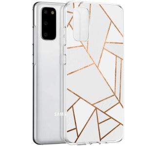 iMoshion Design Hülle für das Samsung Galaxy S20 - White Graphic