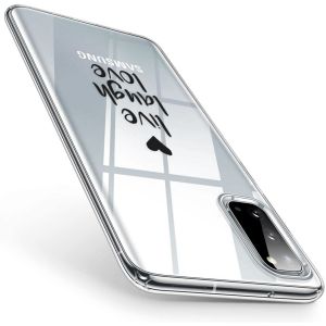 iMoshion Design Hülle Samsung Galaxy S20 - Live Laugh Love - Schwarz