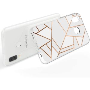 iMoshion Design Hülle für das Samsung Galaxy A20e - White Graphic