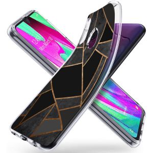 iMoshion Design Hülle für das Samsung Galaxy A40 - Black Graphic