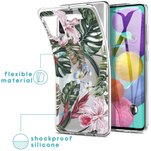 iMoshion Design Hülle Samsung Galaxy A51 - Tropical Jungle