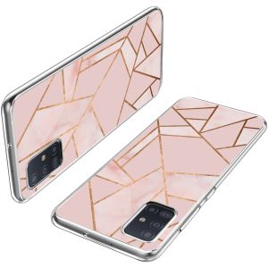 iMoshion Design Hülle für das Samsung Galaxy A51 - Pink Graphic