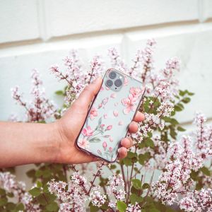iMoshion Design Hülle Samsung Galaxy A71 - Blume - Rosa