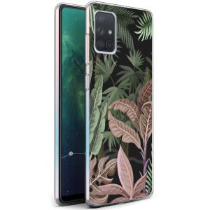 iMoshion Design Hülle für das Samsung Galaxy A71 - Dark Jungle