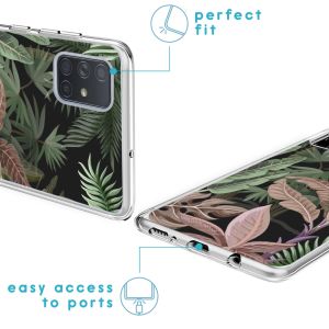 iMoshion Design Hülle für das Samsung Galaxy A71 - Dark Jungle