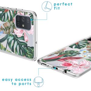 iMoshion Design Hülle Samsung Galaxy A71 - Tropical Jungle
