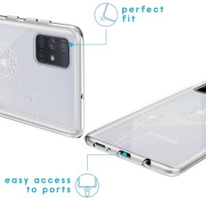 iMoshion Design Hülle für das Samsung Galaxy A71 - Dandelion