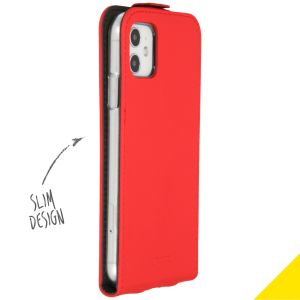 Accezz Flip Case Rot für das iPhone 11