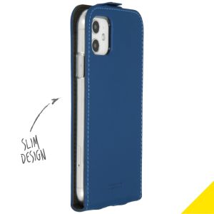 Accezz Flip Case Blau für das iPhone 11