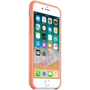 Apple Silikon-Case iPhone SE (2022 / 2020) / 8 / 7 - Peach
