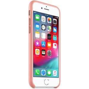 Apple Leder-Case iPhone SE (2022 / 2020) / 8 / 7 - Soft Pink
