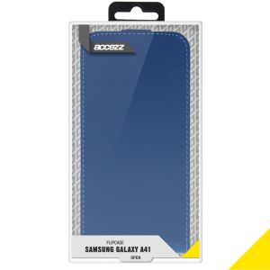 Accezz Flip Case Blau für das Samsung Galaxy A41