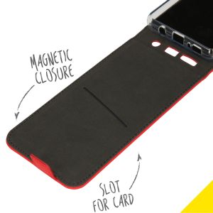 Accezz Flip Case Rot für das Samsung Galaxy A71