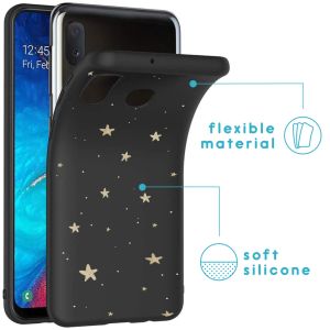 iMoshion Design Hülle für das Samsung Galaxy A20e - Sterne / Schwarz