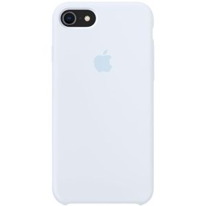 Apple Silikon-Case iPhone SE (2022 / 2020) / 8 / 7 - Sky Blue