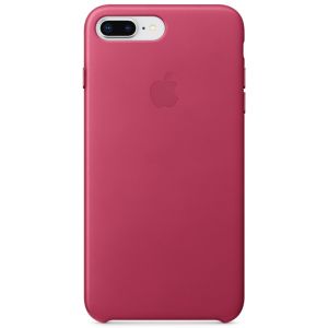 Apple Leder-Case für das iPhone 8 Plus / 7 Plus - Pink Fuchsia