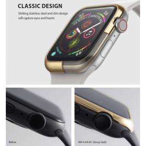 Ringke Bezel Styling für die Apple Watch Series 4 / 5 / 6 - 40 mm - Gold