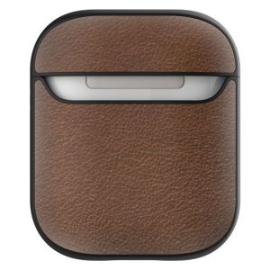 Mous Leather Protective Case für AirPods 1 / 2 - Braun