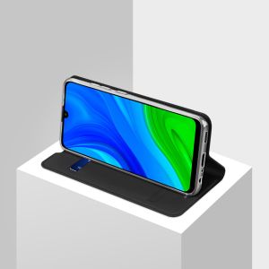 Dux Ducis Slim TPU Klapphülle Schwarz für das Huawei P Smart (2020)