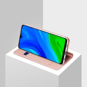 Dux Ducis Slim TPU Klapphülle Roségold für das Huawei P Smart (2020)