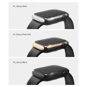 Ringke Bezel Styling für die Apple Watch Series 4 / 5 / 6 - 44 mm - Schwarz