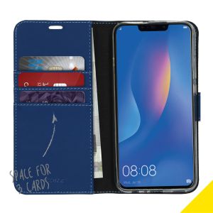 Accezz Wallet TPU Klapphülle Blau für das Huawei P Smart (2019)