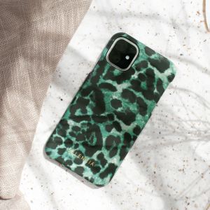 Selencia Maya Fashion Backcover iPhone Xr - Green Panther
