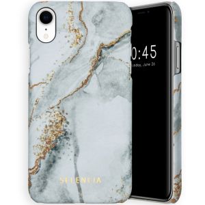 Selencia Maya Fashion Backcover iPhone Xr - Marble Stone
