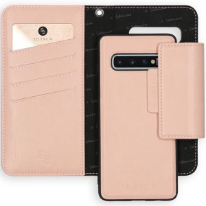 Selencia 2-in-1 Klapphülle mit herausnehmbarem Backcover Galaxy S10