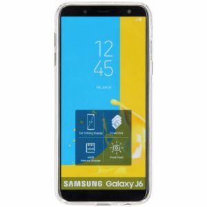 Transparentes Gel Case für das Samsung Galaxy J6