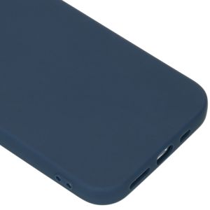 iMoshion Color TPU Hülle für das iPhone 12 (Pro) - Dunkelblau